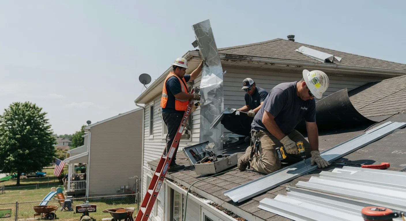 Storm Damage Metal Roof Repair in Alder Creek, NY
